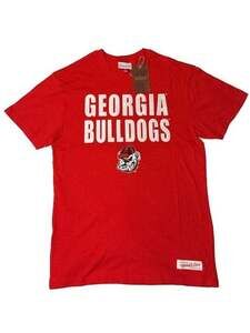 Mitchell & Ness Georgia Bulldogs legendary slub t-shirt size small NWT